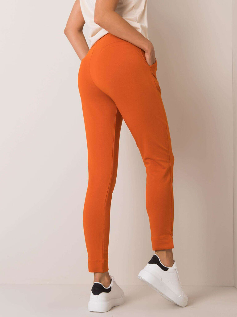 Sporta bikses, tumši oranžā krāsā цена и информация | Bikses sievietēm | 220.lv