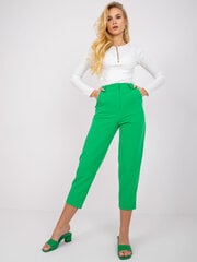 Bikses, zaļas цена и информация | Женские брюки | 220.lv