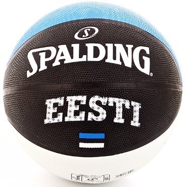 Basketbola bumba Spalding RBR Igaunija, 7. izmērs cena un informācija | Basketbola bumbas | 220.lv