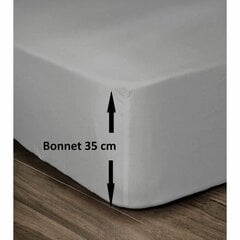 Подогнанный лист Lovely Home Светло-серый Двуспальная кровать (160 x 200 cm) цена и информация | Простыни | 220.lv