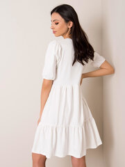 Белое платье с капюшоном RUE PARIS цена и информация | Платья | 220.lv