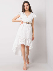 Женское платье, белое цена и информация | Платья | 220.lv
