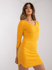 Салатовое мини-платье из трикотажа Violetta RUE PARIS. цена и информация | Платья | 220.lv