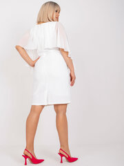 Женское платье, белое цена и информация | Платья | 220.lv