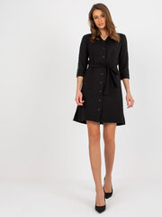 Женская черная блузка больших размеров цена и информация | Платья | 220.lv