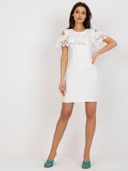 Женское платье Rue Paris, белое цена и информация | Платья | 220.lv