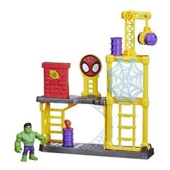 Спайди и удивительные друзья Hasbro Marvel: игровой набор Hulk Smash Yard (F3717) цена и информация | Конструктор автомобилей игрушки для мальчиков | 220.lv