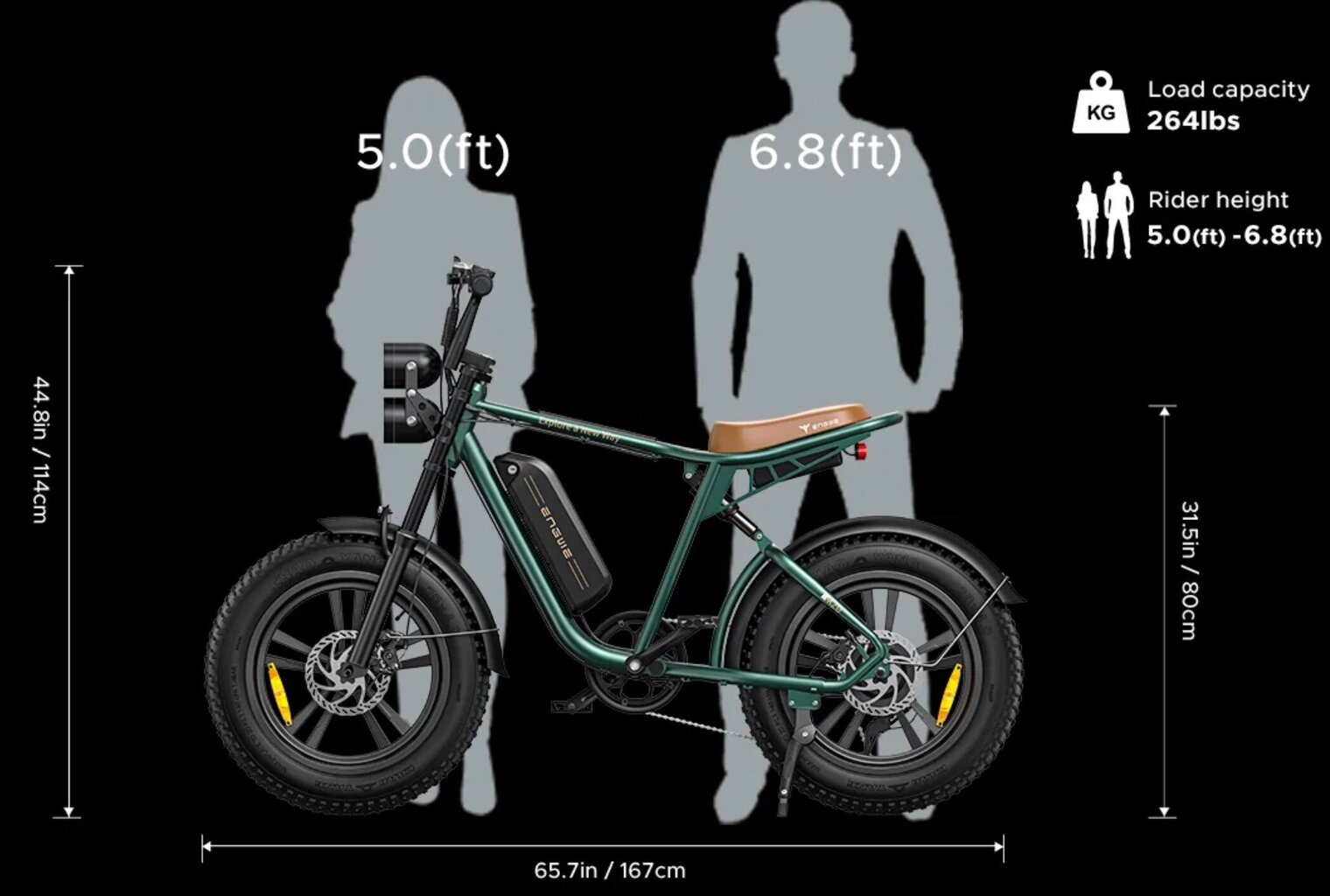 Elektriskais velosipēds ENGWE M20, 20", melns, 1000W, 26Ah цена и информация | Elektrovelosipēdi | 220.lv