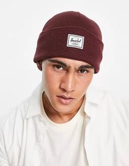 Cepure Herschel Elmer Beanie Port cena un informācija | Vīriešu cepures, šalles, cimdi | 220.lv