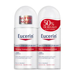 Роликовый дезодорант-антиперспирант Eucerin, 2 x 50 мл цена и информация | Дезодоранты | 220.lv