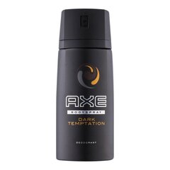 Izsmidzināms dezodorants Axe Dark Temptation (150 ml) cena un informācija | Dezodoranti | 220.lv