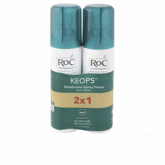 Дезодорант-спрей Roc Keops Spray, прохладный, 2 x 150 мл цена и информация | Дезодоранты | 220.lv