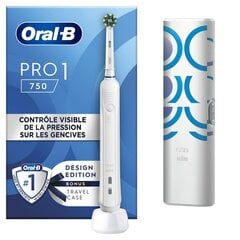Электрическая зубная щетка Oral-B PRO 1750 цена и информация | Электрические зубные щетки | 220.lv