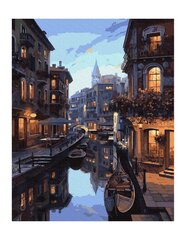 Картина по номерам 40x50 cm.  "Венеция ночью" цена и информация | Живопись по номерам | 220.lv
