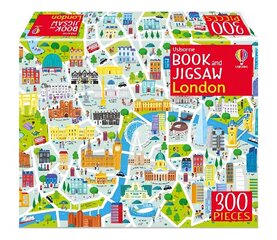 Usborne Book and Jigsaw London цена и информация | Книги для подростков и молодежи | 220.lv