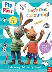 Pip and Posy: Let's Get Colouring! цена и информация | Книги для малышей | 220.lv
