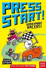 Press Start! Super Rabbit Racers! cena un informācija | Grāmatas pusaudžiem un jauniešiem | 220.lv