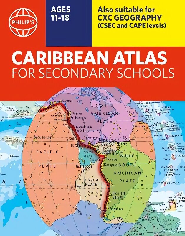 Philip's Caribbean Atlas for Secondary Schools: 8th Edition cena un informācija | Grāmatas pusaudžiem un jauniešiem | 220.lv