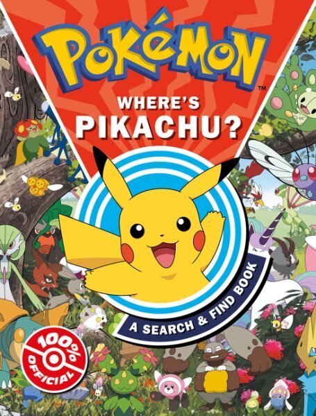 Pokemon Where's Pikachu? A search & find book cena un informācija | Grāmatas mazuļiem | 220.lv