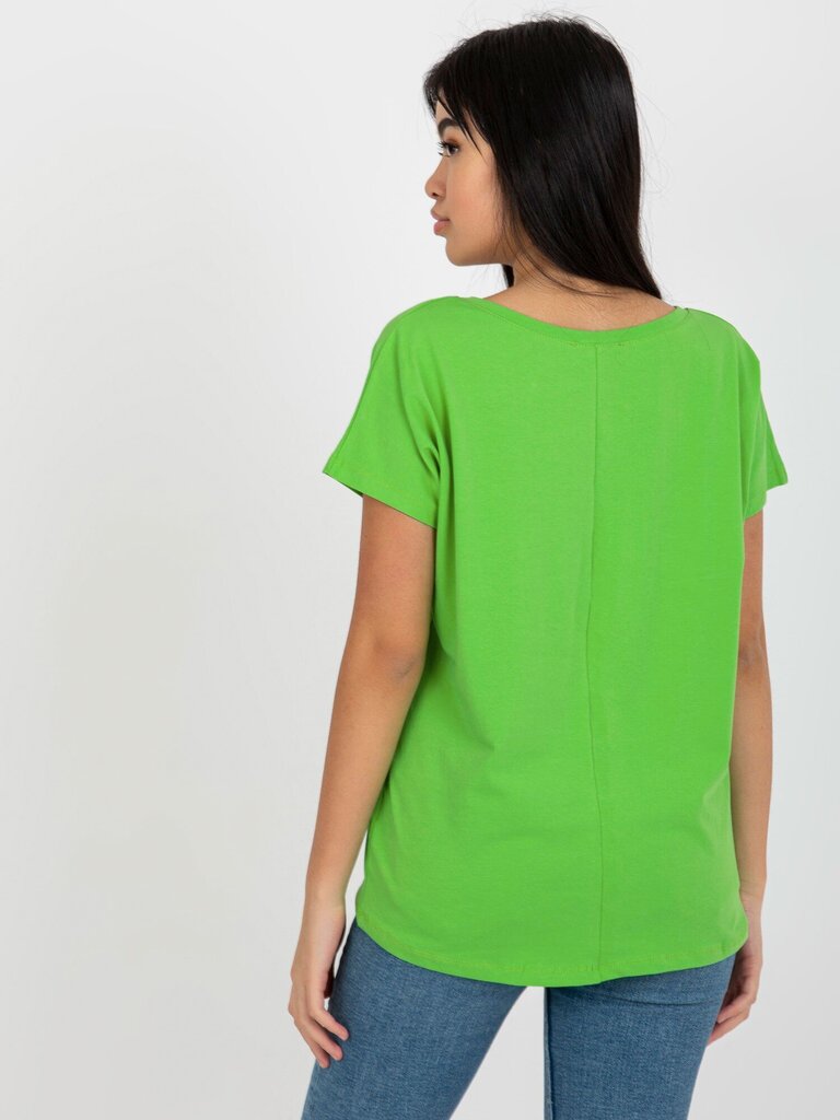 T-krekls, gaiši zaļš цена и информация | T-krekli sievietēm | 220.lv