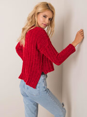Džemperis, tumši sarkans cena un informācija | Sieviešu džemperi | 220.lv