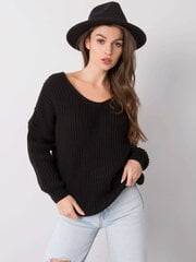 Džemperis, melns cena un informācija | Sieviešu džemperi | 220.lv