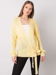 Džemperis, gaiši dzeltens cena un informācija | Sieviešu džemperi | 220.lv