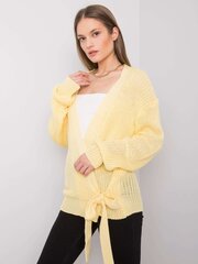 Džemperis, gaiši dzeltens cena un informācija | Sieviešu džemperi | 220.lv