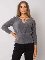 Džemperis, tumši pelēks cena un informācija | Sieviešu džemperi | 220.lv