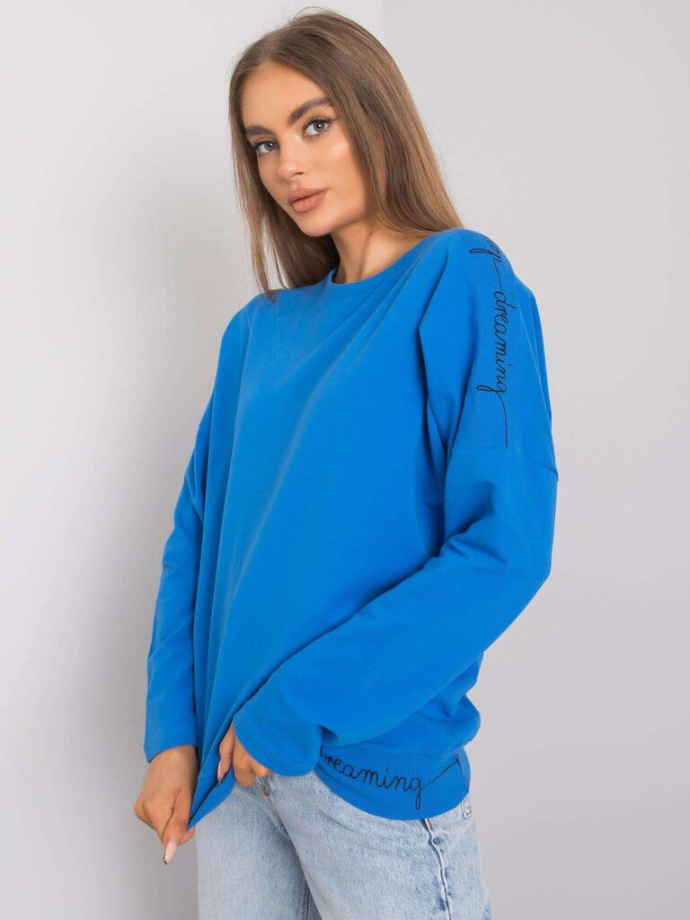 Blūze, tumši zila цена и информация | Sieviešu džemperi | 220.lv