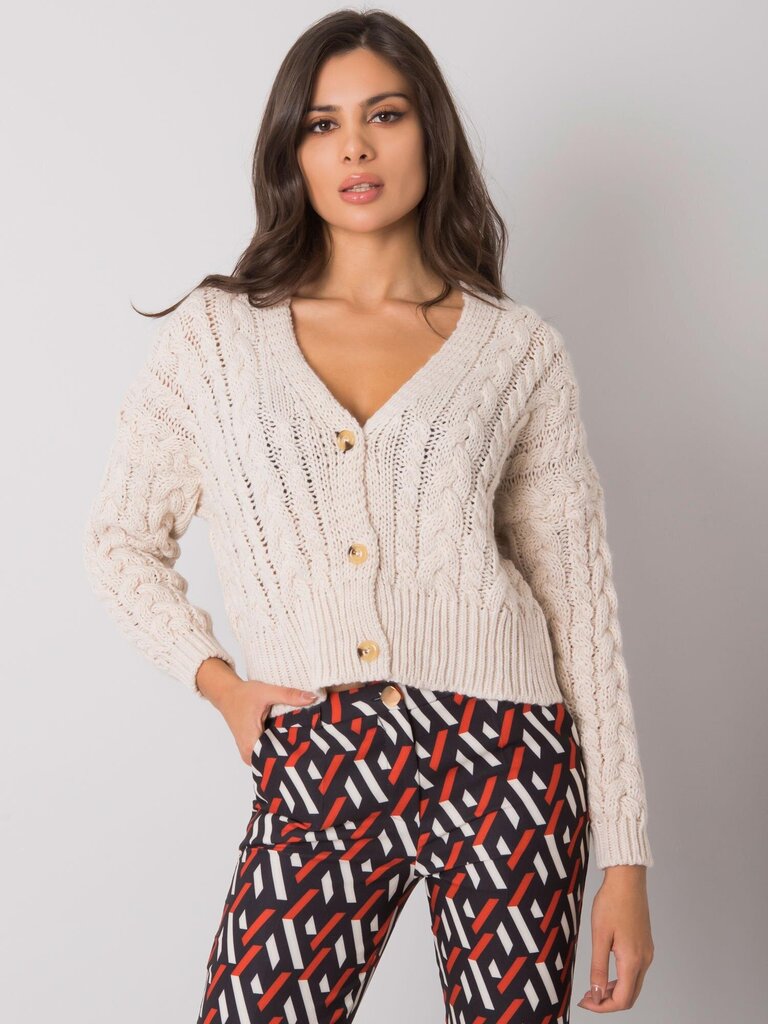Džemperis, bēšs цена и информация | Sieviešu džemperi | 220.lv