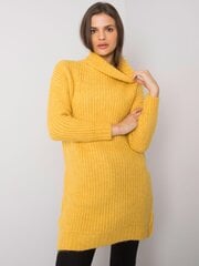 Džemperis, tumši dzeltens cena un informācija | Sieviešu džemperi | 220.lv