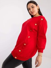 Blūze, sarkana cena un informācija | Sieviešu džemperi | 220.lv