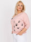 Blūze, gaiši rozā цена и информация | Sieviešu džemperi | 220.lv