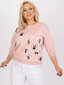 Blūze, gaiši rozā цена и информация | Sieviešu džemperi | 220.lv