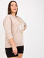 Blūze, bēša cena un informācija | Sieviešu džemperi | 220.lv