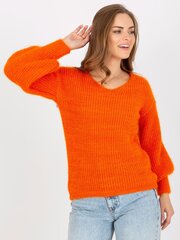 Džemperis, oranžs cena un informācija | Sieviešu džemperi | 220.lv
