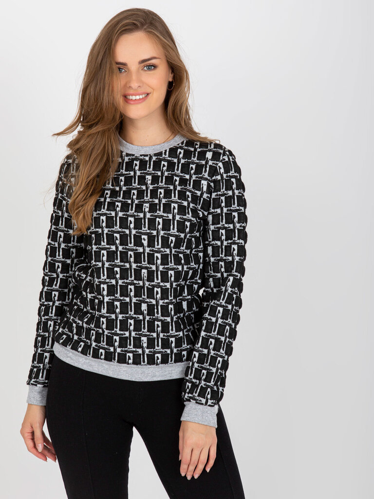 Džemperis, melns цена и информация | Sieviešu džemperi | 220.lv