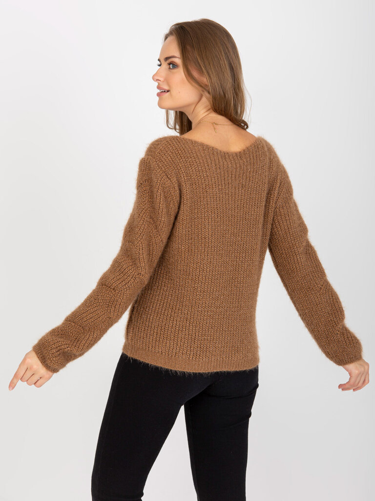 Džemperis, brūns цена и информация | Sieviešu džemperi | 220.lv