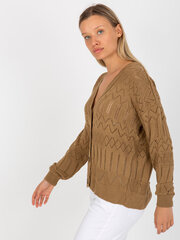 Džemperis, tumši bēšs cena un informācija | Sieviešu džemperi | 220.lv