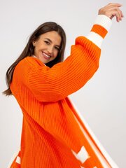 Džemperis, oranžs цена и информация | Женские кофты | 220.lv
