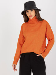 Džemperis, tumši oranžs cena un informācija | Sieviešu džemperi | 220.lv