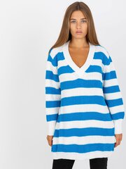 Džemperis, zils cena un informācija | Sieviešu džemperi | 220.lv