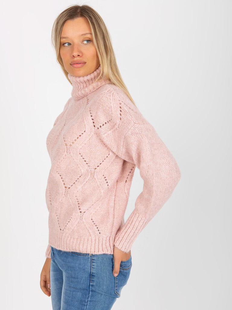 Džemperis, gaiši rozā cena un informācija | Sieviešu džemperi | 220.lv
