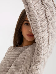 Džemperis, gaiši bēšs cena un informācija | Sieviešu džemperi | 220.lv
