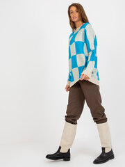Džemperis, zils cena un informācija | Sieviešu džemperi | 220.lv