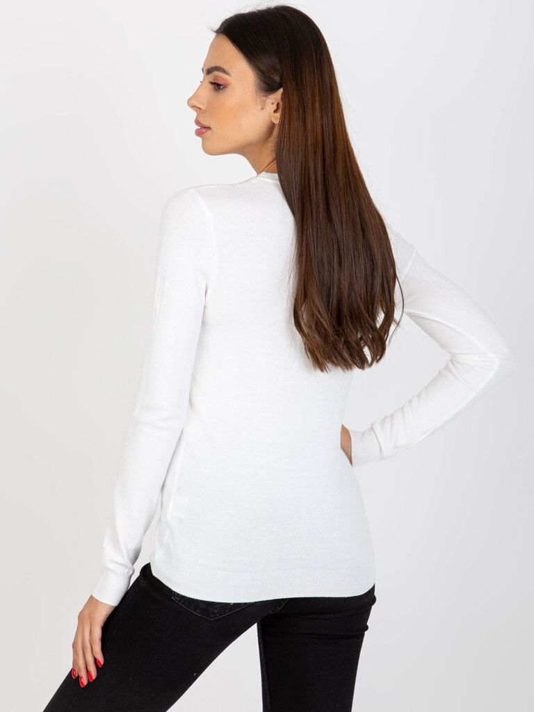 Džemperis, balts cena un informācija | Sieviešu džemperi | 220.lv