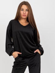 Blūze, melna cena un informācija | Sieviešu džemperi | 220.lv