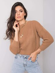 Džemperis, brūns cena un informācija | Sieviešu džemperi | 220.lv
