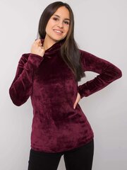 Blūze, bordo cena un informācija | Sieviešu džemperi | 220.lv